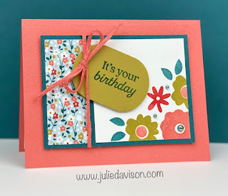 7 Stampin' Up! Modern Garden Card Ideas | www.juliedavison.com #stampinup