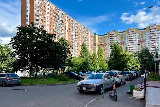 улица Грина, дворы