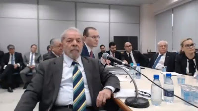 Assista ao vídeo do depoimento de Lula ao juiz Sergio Moro