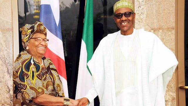 Just In: President Buhari meets the strongest woman in Africa 