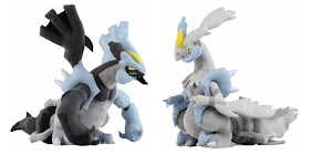 Pokemon Large Plush Black Kyurem White Kyurem Tomy