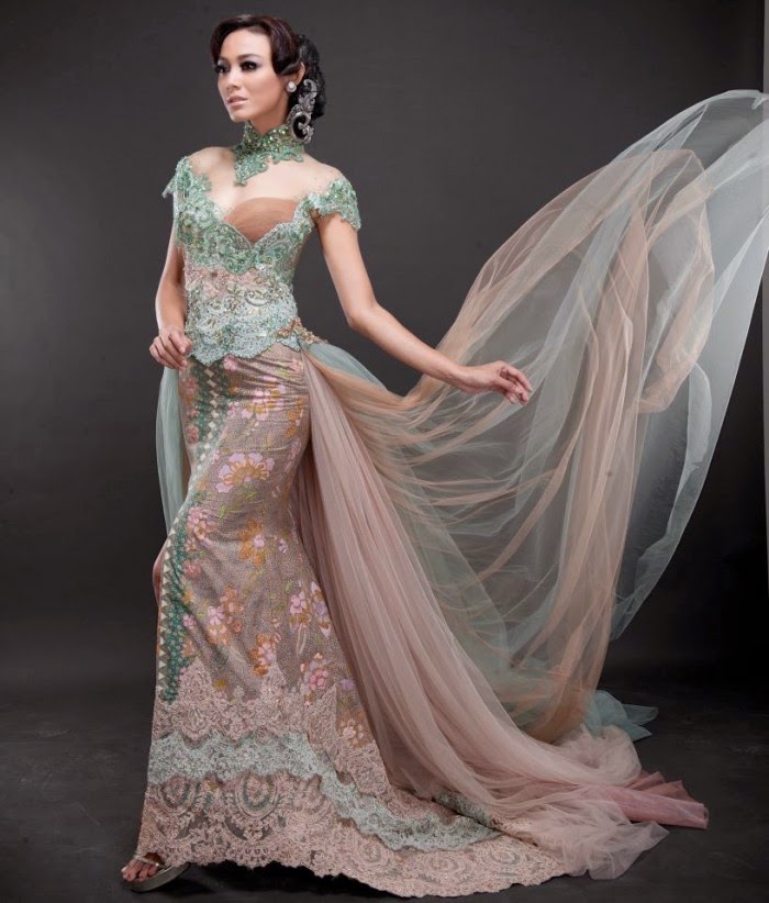 Kumpulan Foto  Model Baju  Kebaya  Pengantin  Modern  2019 