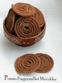 Potato Ragi Murukku