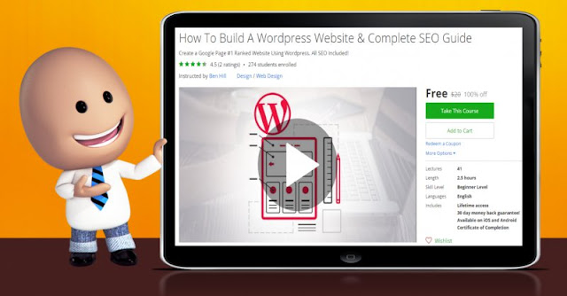 [100% Off] How To Build A Wordpress Website & Complete SEO Guide| Worth 20$