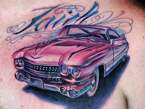 Cadillac Tattoo