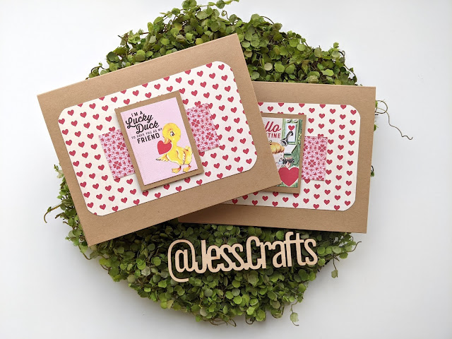 Cards for Jess Crafts 6x6 Paper Pad Tutorial Authentique Love Notes