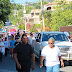 EN CALLES DE SAN CRISTÓBAL CIENTOS DE FELIGRESES CATÓLICOS EN VIACRUCIS RECORDANDO MOMENTOS VIVIDOS POR JESÚS EN CRUCIFIXIÓN Y RESURRECCIÓN