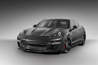 Porsche Panamera Stingray by TopCar, carbon gray color,