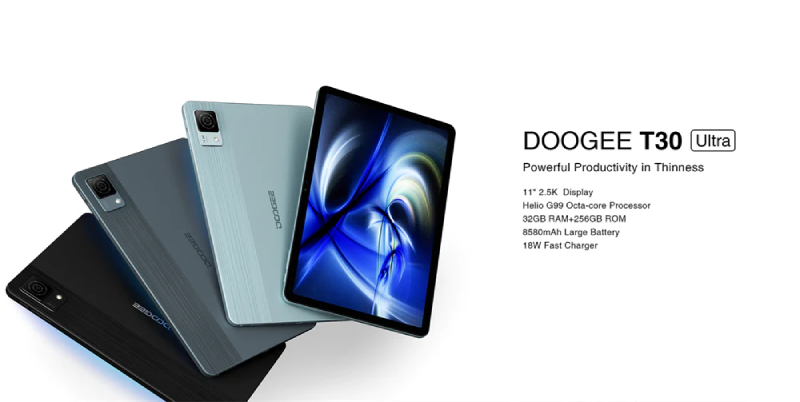 DOOGEE T30 Ultra priced in PH: 11-inch 2.5K, Helio G99, and 256GB storage, priced at PHP 17K