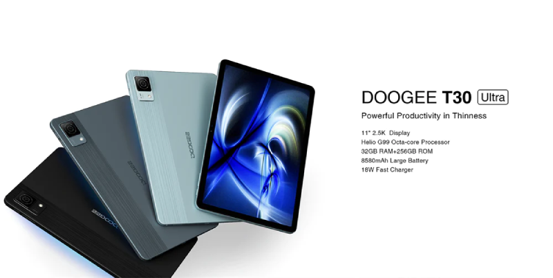 DOOGEE T30 Ultra priced in PH: 11-inch 2.5K, Helio G99, and 256GB storage,  priced at PHP 17K