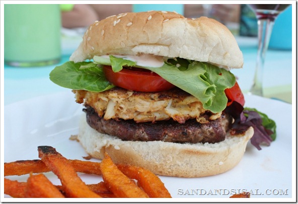 crab cake burger 