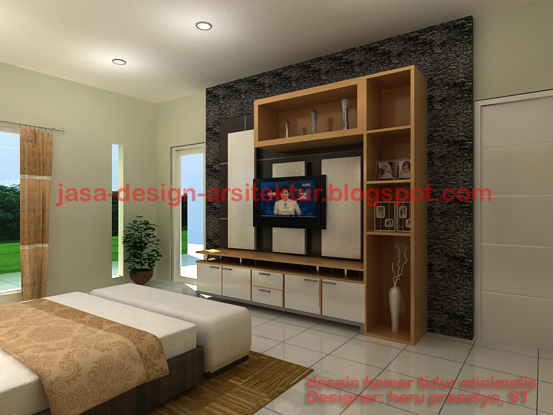 Kontraktor Interior Surabaya Sidoarjo design kamar minimalis 