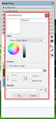 Cara menambahkan material pada software Sketchup