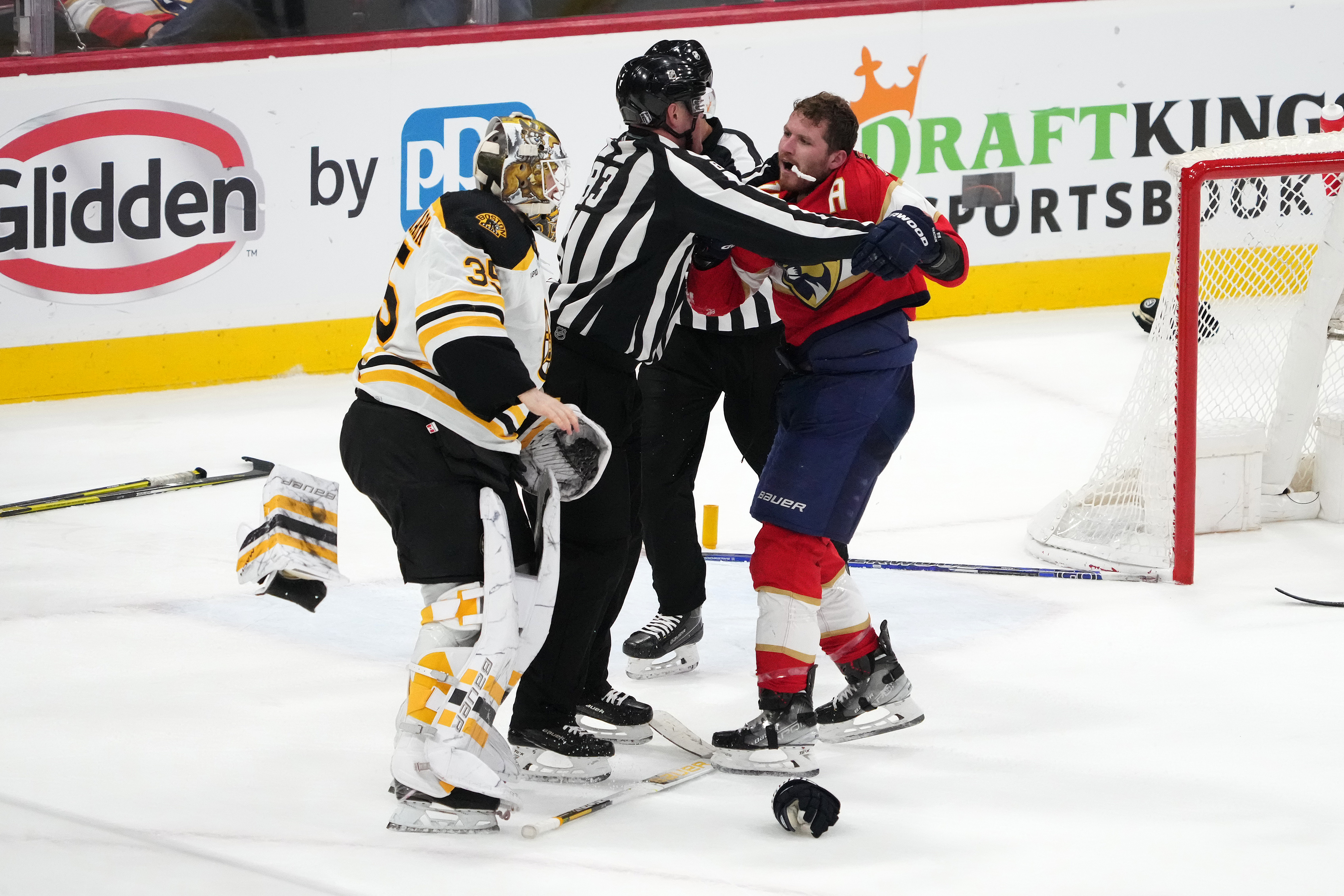 NHL: Cross Check to the Head 