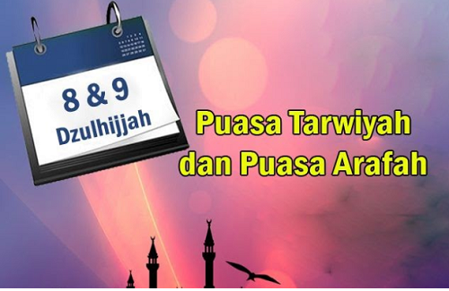 Bacaan Doa Niat Untuk Puasa Sunnah Arafah 9 Dzulhijjah Dan Tarwiyah Lengkap