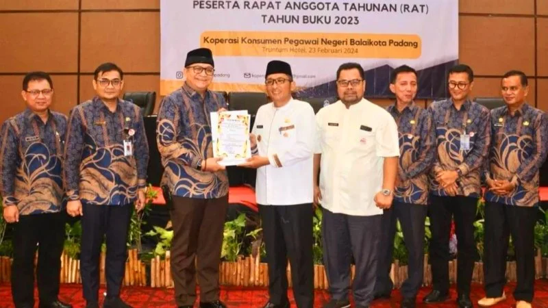 Padang City Hall Cooperative RAT, SHU Reaches IDR 1.9 Billion