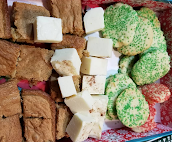 Cookies and candy I made at Christmas!