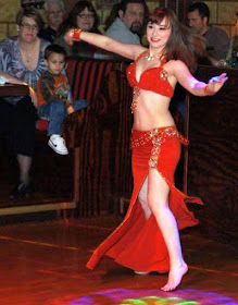 Belly dancers sometimes go barefoot and if the party you’re attending will be held inside<br>Wilma Flintstone and their baby Pebbles were barefoot.  Daisy Mae from lil’ Abner never wore shoes.