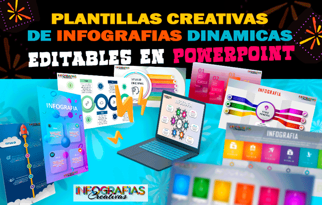 Plantillas para infografías dinámicas en PowerPoint