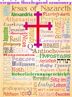 A t-shirt design I created for my seminary using seminary words, people, places and events