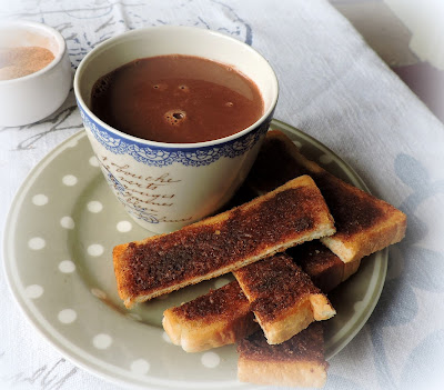 Hot Chocolate & Cinnamon Toast