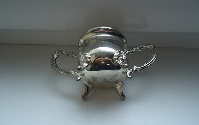 Vintage Silver Plated Sugar Bowl