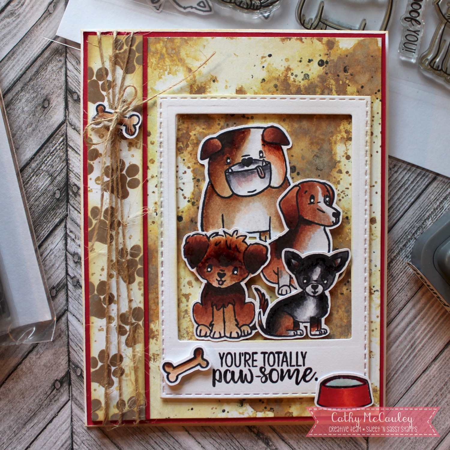 Sweet n Sassy Stamps Paw Some Pals 