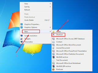 Cara Membuat Shortcut Shutdown pada Windows