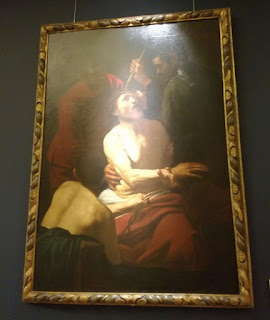 Immagine dell'opera di Caravaggio alla Galleria Alberti