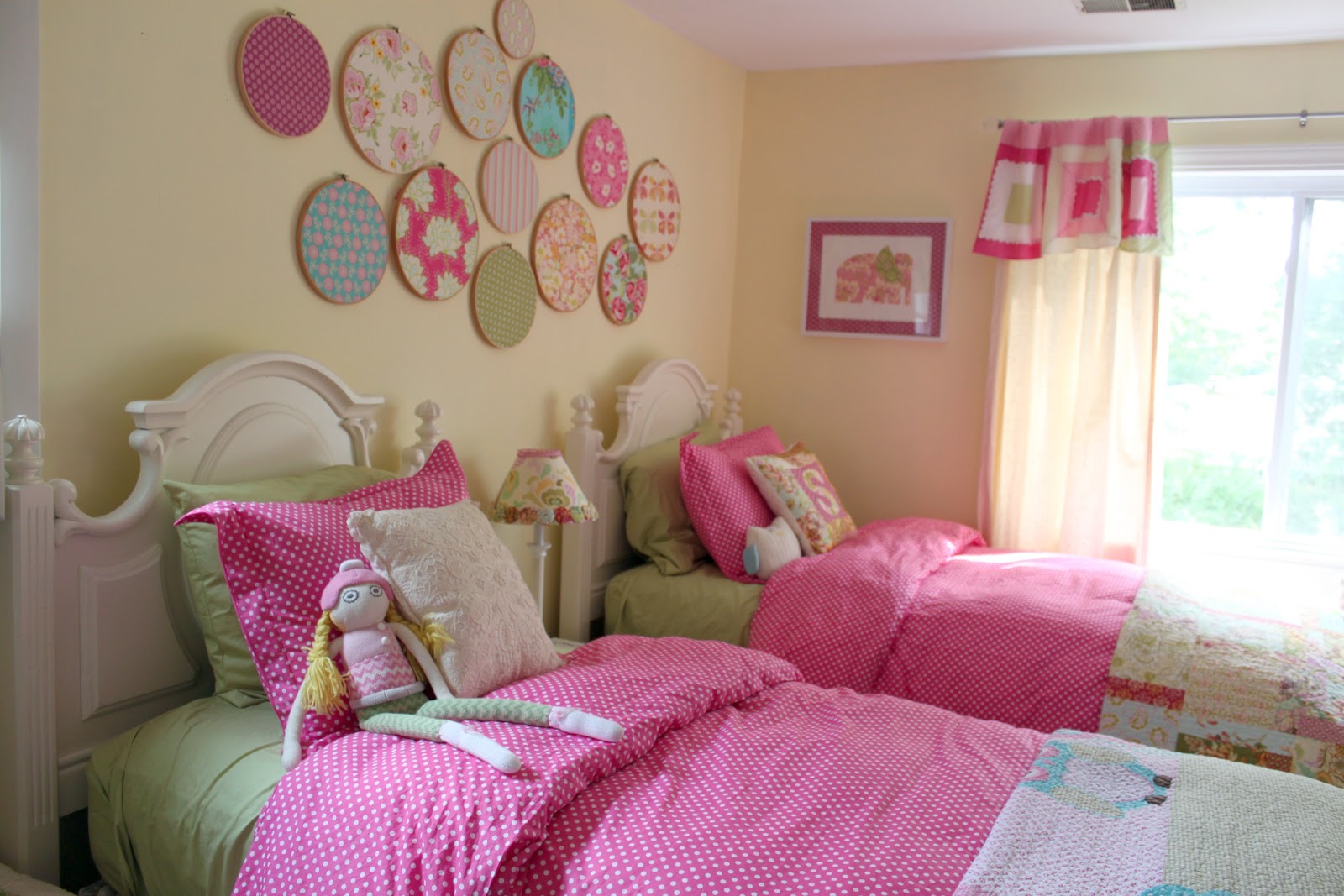 Decorating ~ Girls Shared Toddler Bedroom - The Cottage Mama
