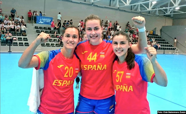 3Ainhoa Hernández, Amaia González de Garibay y Paula Valdivia oro en los Juegos del Mediterráneo