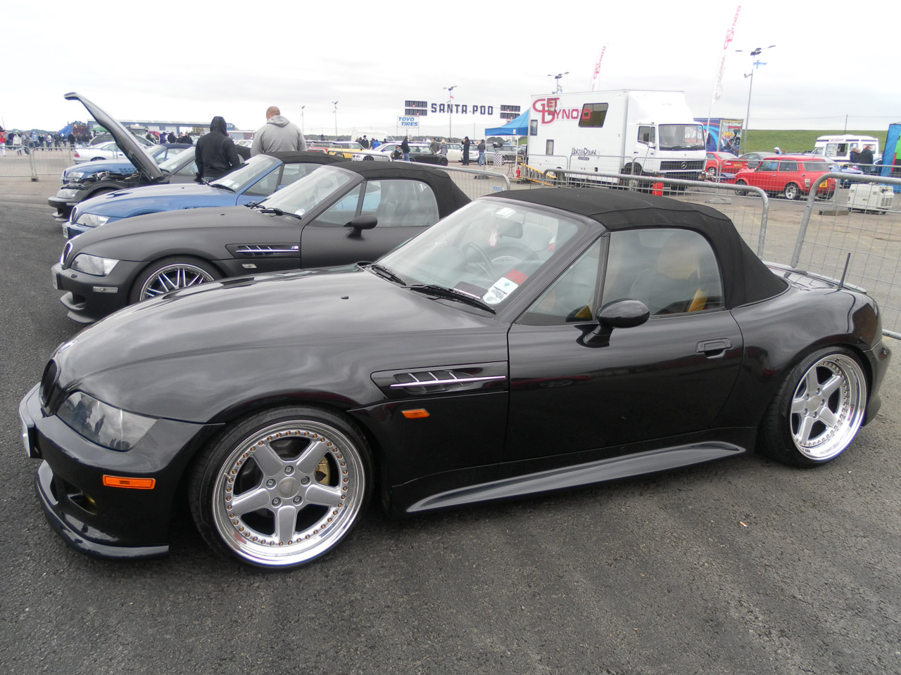 slick looking mean bmw z3