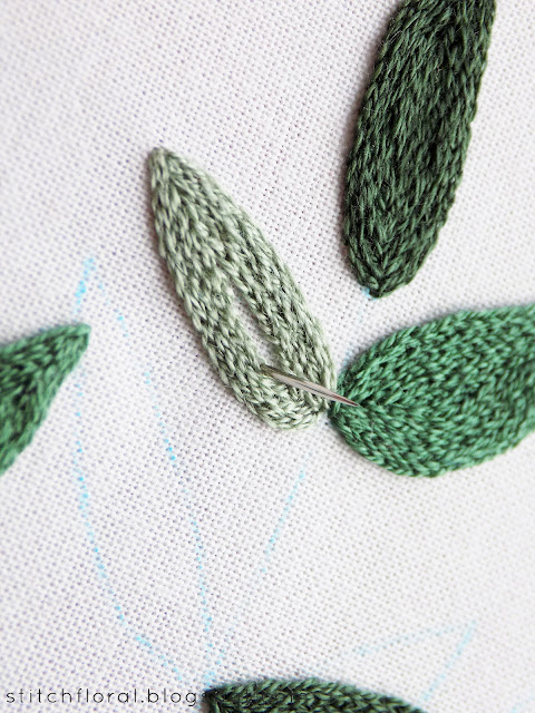 split stitch leaves