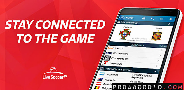  تطبيق Live Soccer Tv لمعرفة مواقيت مباريات كرة القدم والقنوات الناقلة مجانا للاندرويد logo