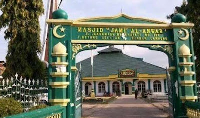 Masjid Jami' Al-Anwar, Masjid Tertua & Bersejarah di Bandar Lampung
