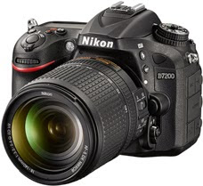 Nya kameran Nikon D7200