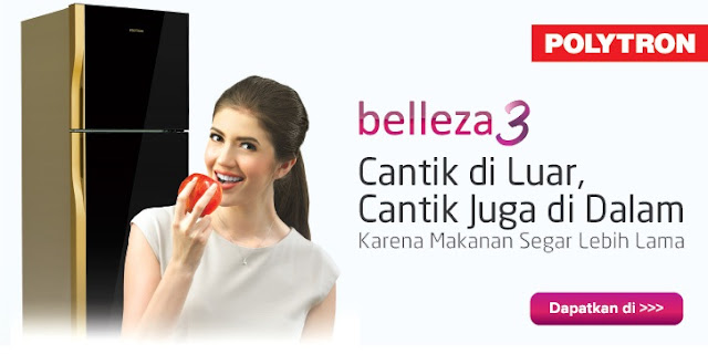 Harga Kulkas  Polytron Belleza 3 dan Review Spesifikasinya 