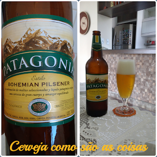 Cerveja patagônia bohemian pilsener