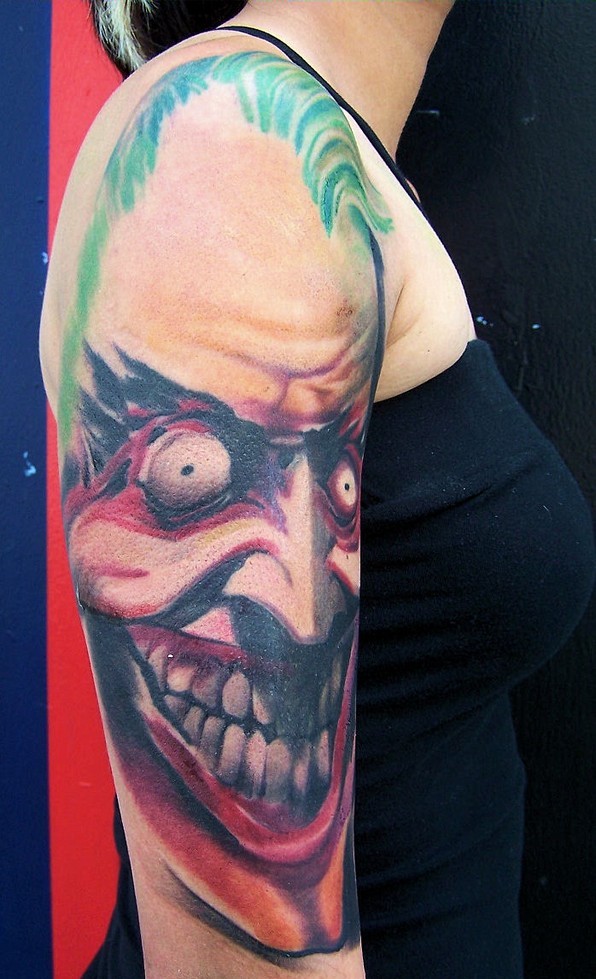 clown tattoos designs