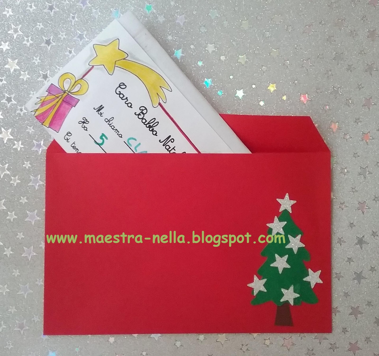 Maestra Nella Lettera Per Babbo Natale