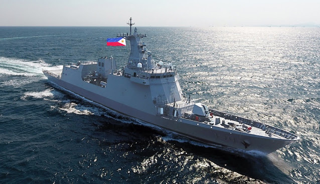 The BRP Jose Rizal (FF-150) Frigate of the Philippine Navy, Photo by Hyundai Heavy Industries (HHI)