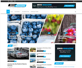 Theme WordPress Envo Magazine Responsive Free