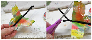 Reciclatex Cómo hacer mariposas arco iris