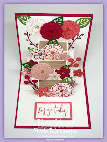 Falling Flowers Stamp Set, May Flower Framelits