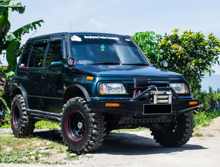 Gambar Modifikasi Mobil Suzuki Escudo Offroad  Gambar 