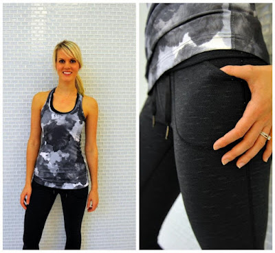 lululemon will yoga pant in black pique