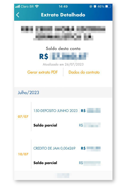 Valores fgts