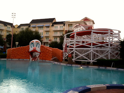 Disney Boardwalk Clown Pool