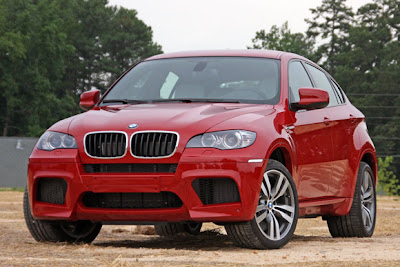 BMW X6 M red picture