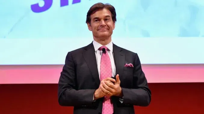 Dr. Oz’s Love Letter to Joe Biden Unearthed